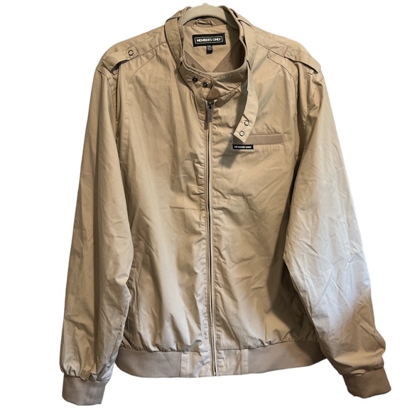 Members Only Other - Members Only Jacket, Tan, Men’s XXL, like new, only worn once. GREAT condition.